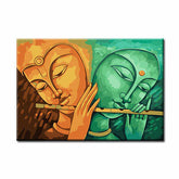 Painting by Numbers Buddha Flute Game