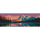 Painting by Numbers Mountain Lake Reflection