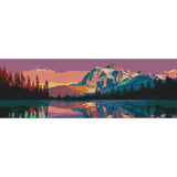 Painting by Numbers Mountain Lake Reflection