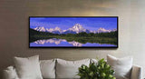 Painting by Numbers Lake in The Foothills of The Alps