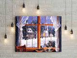 Painting by Numbers Winter Day in America