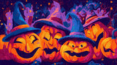 Paint by Numbers Halloween Pumpkins Trick Or Treat