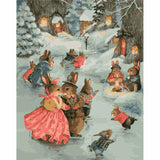 Painting by Numbers Rabbit Family in Winter
