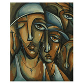 Painting by Numbers Abstract Art Faces Cool Urban World