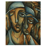 Painting by Numbers Abstract Art Faces Cool Urban World