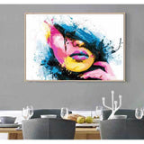 Painting by Numbers Modern Art Modern Art Face