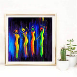 Painting by Numbers Africa Women Dance