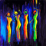 Painting by Numbers Africa Women Dance