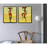 Paint by Numbers Africa Art Carrier