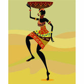 Paint by Numbers Africa Art Carrier