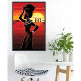Painting by Numbers Africa Art Wearer