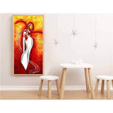Painting by Numbers Africa Woman in White