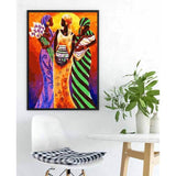 Painting by Numbers Africa Women Everyday Life
