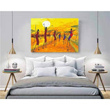 Painting by Numbers Africa Village in Steppe