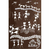 Painting by Numbers Art Africa Black White