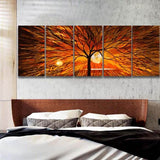 Painting by Numbers Modern Art Tree 5-Panel