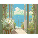 Painting by Numbers Sea View
