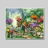 Paint-By-Numbers Bike
