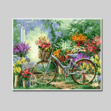 Paint-By-Numbers Bike