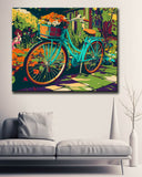 Paint-By-Numbers Bike