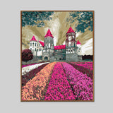 Paint-By-Numbers Sea Of Flowers