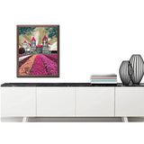 Grinding-to-count-flower-lake