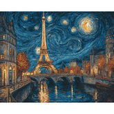 Paint by Numbers Eiffel Tower Paris