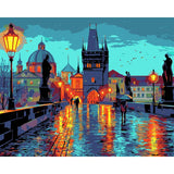 Paint by Numbers Karlsbrucke Prague