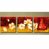 Painting by Numbers Triptych Still Life