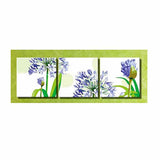Paint by Numbers Triptych Flowers-DY-132