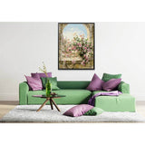 Painting by Numbers for Adults Bouquet of Flowers on The Window