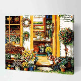 Paint by Numbers Flower Shop