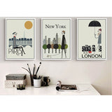 Paint by Numbers London City Sign