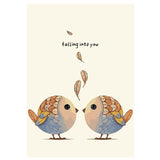 Painting by numbers bird love