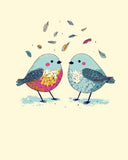 Painting by Numbers Bird Love