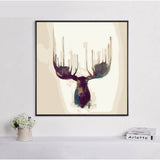 Paint by Numbers for Adults Animals Moose