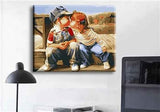 Painting by Numbers for Adults First Kiss