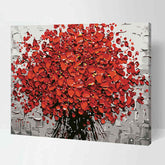 Painting by Numbers Flowers Bouquet of Poppies