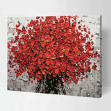 Painting by Numbers Flowers Bouquet of Poppies