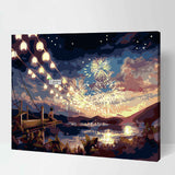 Paint by Numbers Pictures Fireworks