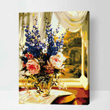 Paint by Numbers for Adults Roses and Hyacinths