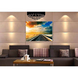 Painting by Numbers Pictures of Train Tracks