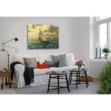 Painting by Numbers for Adults Sailboats in A Storm