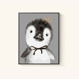 Painting by Numbers for Children Little Penguin