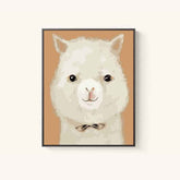 Painting by Numbers Pictures Mini Llama