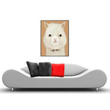 Painting by Numbers Pictures Mini Llama