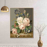 Painting by Numbers Still Life Flowers Vase