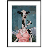 Painting by Numbers Animals Cow with Calf