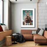 Painting by Numbers Rabbit Animals