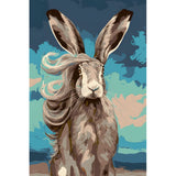 Painting by Numbers Rabbit Animals